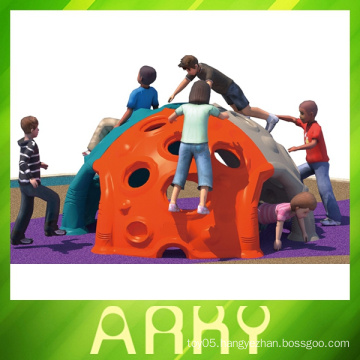 Warehouse space rock climbing for children game